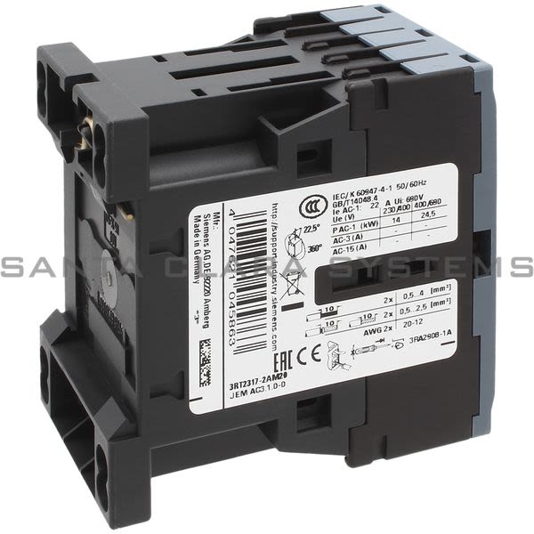 Siemens 3RT2317-2AM20 Contactor Product Image