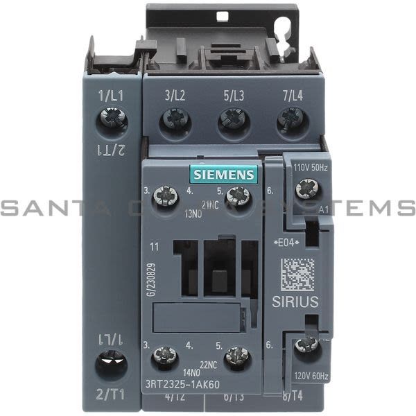 Siemens 3RT2325-1AK60 Contactor | 3RT2325-1AK60 Product Image