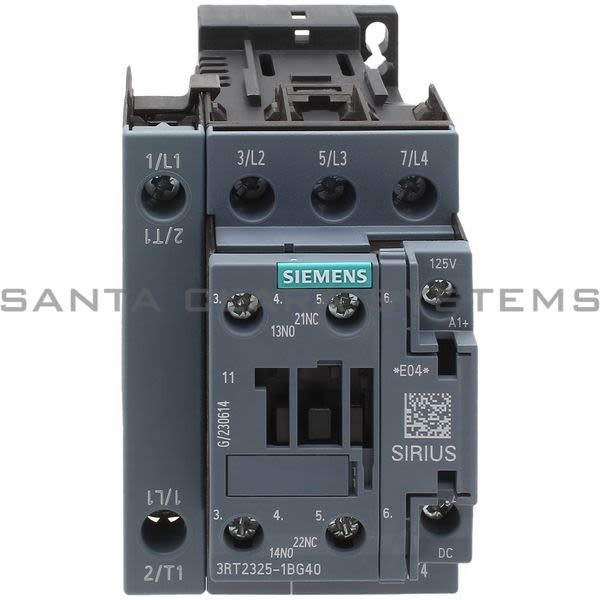 Siemens 3RT2325-1BG40 Contactor Product Image