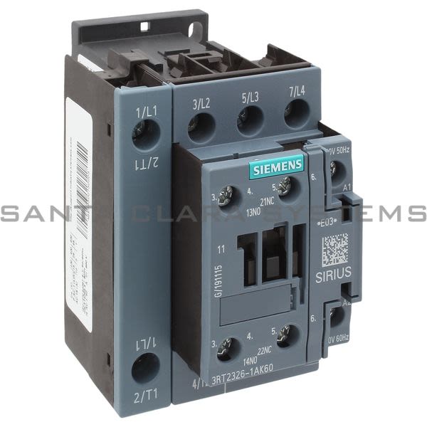 Siemens 3RT2326-1AK60 Contactor | 3RT2326-1AK60 Product Image