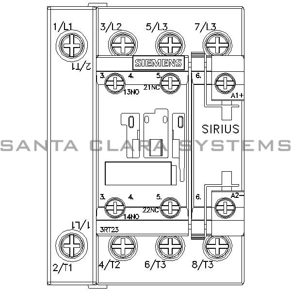 Siemens 3RT2326-1BB40 Contactor Product Image