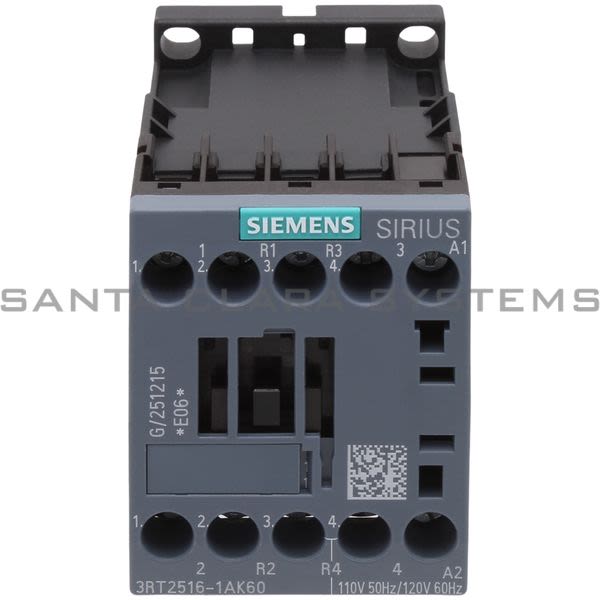 Siemens 3RT2516-1AK60 Contactor Product Image
