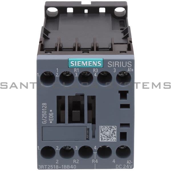 Siemens 3RT2518-1BB40 Contactor Product Image