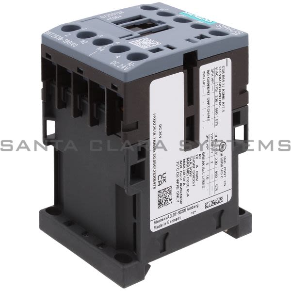 Siemens 3RT2518-1BB40 Contactor Product Image