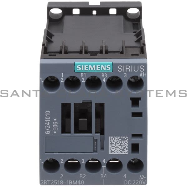 Siemens 3RT2518-1BM40 Contactor Product Image