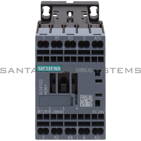 Siemens 3RT2518-2BB40 Contactor Product Image