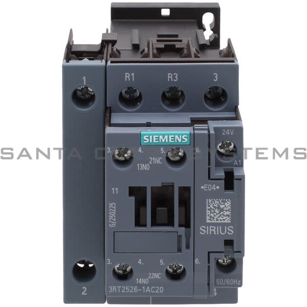Siemens 3RT2526-1AC20 Contactor Product Image