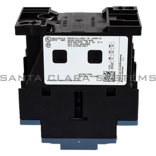 Siemens 3RT2526-1AK60 Control Product Image