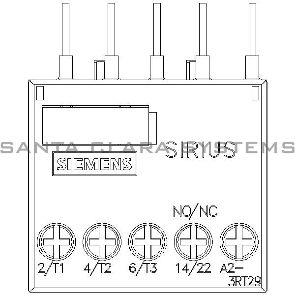 Siemens 3RT2916-1PA2 EMC Suppressor | Sirius | 3RT2916-1PA2 Product Image