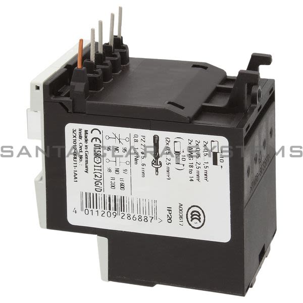 Siemens 3RU1116-0AB0 Overload Relay Product Image