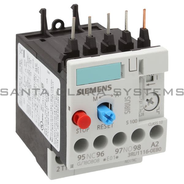 Siemens 3RU1116-0EB0 Overload Relay Product Image