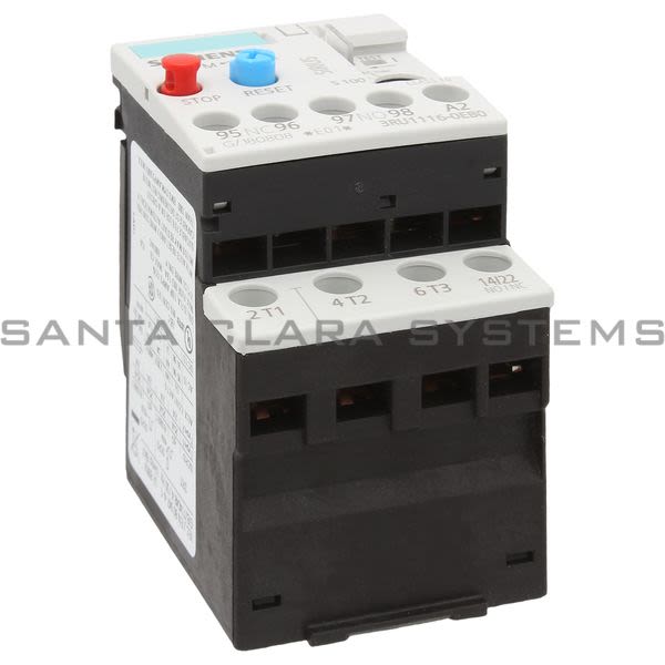 Siemens 3RU1116-0EB0 Overload Relay Product Image