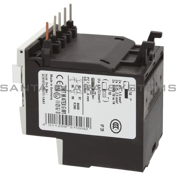 Siemens 3RU1116-0HB0 Overload Relay Product Image