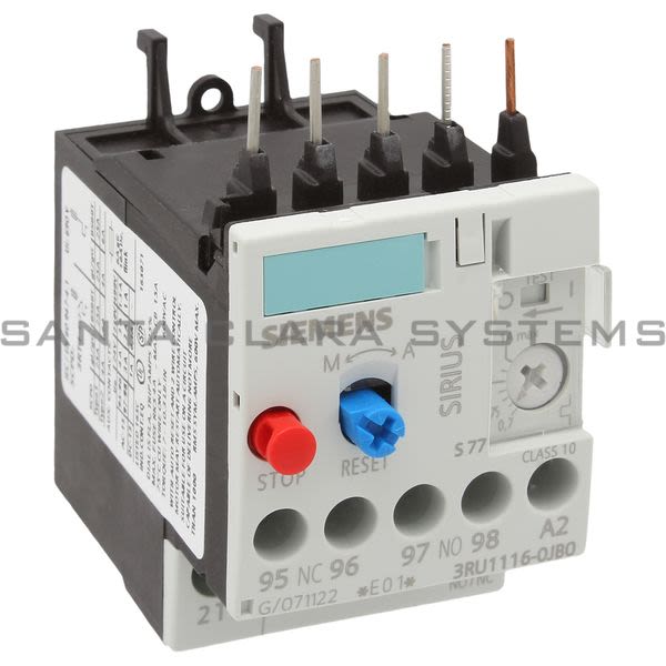 Siemens 3RU1116-0JB0 Overload Relay Product Image