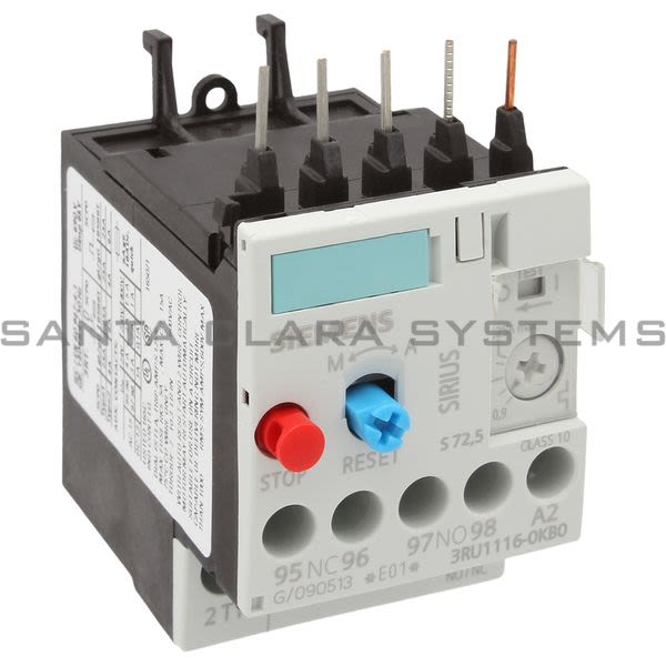 Siemens 3RU1116-0KB0 Overload Relay Product Image
