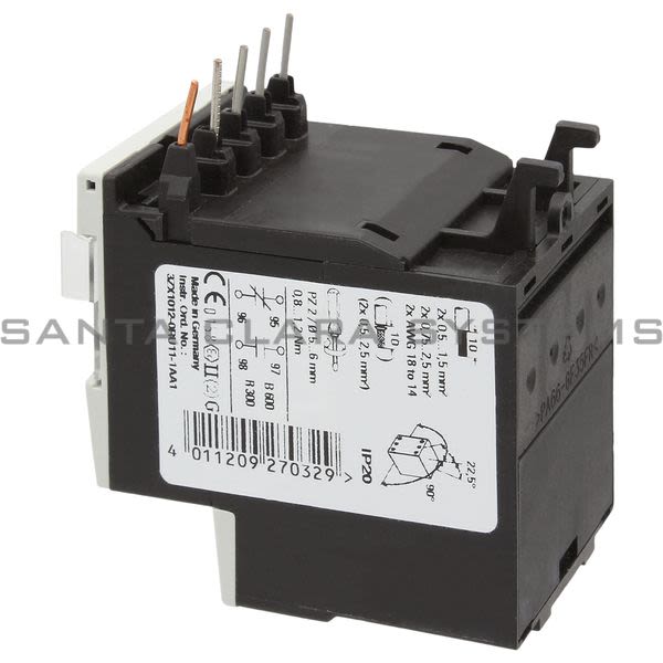 Siemens 3RU1116-1AB0 Overload Relay Product Image