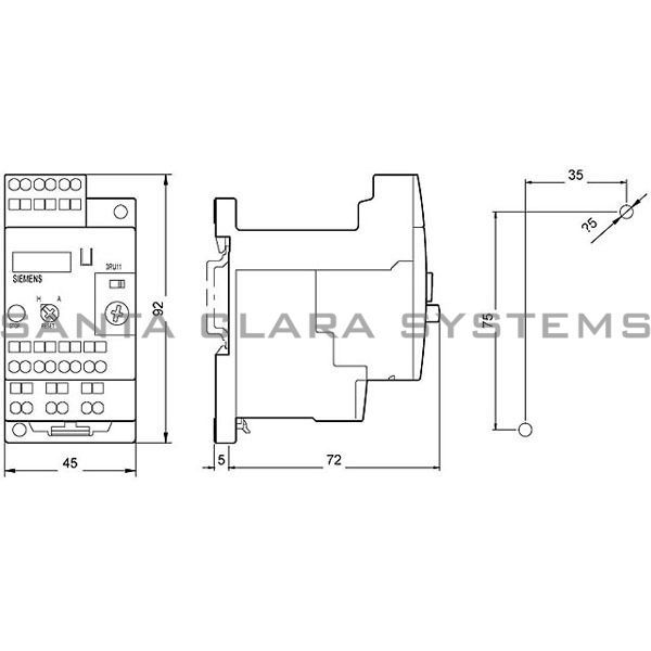Siemens 3RU1116-1DC1 Overload Relay Product Image