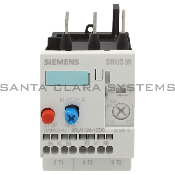 Siemens 3RU1126-1CD0 Overload Relay Product Image