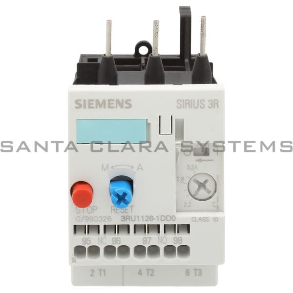 Siemens 3RU1126-1DD0 Overload Relay Product Image