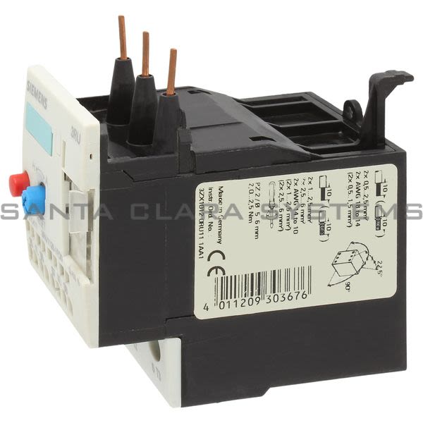 Siemens 3RU1126-1FD0 Overload Relay Product Image