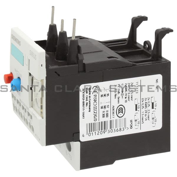 Siemens 3RU1126-1GD0 Control Product Image
