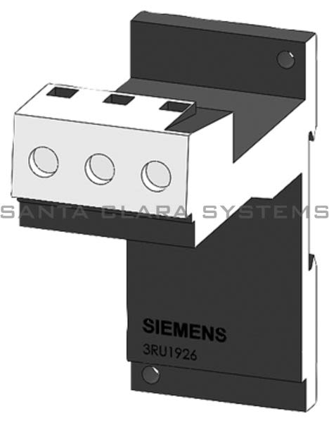 Siemens 3RU1926-3AA01 Terminal Support Product Image