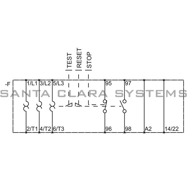 Siemens 3RU2116-1DB1 Overload Relay Product Image