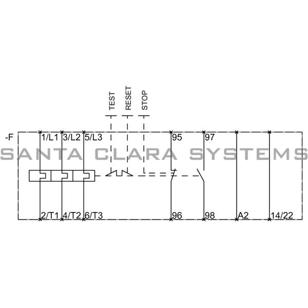 Siemens 3RU2116-1DB1 Overload Relay Product Image