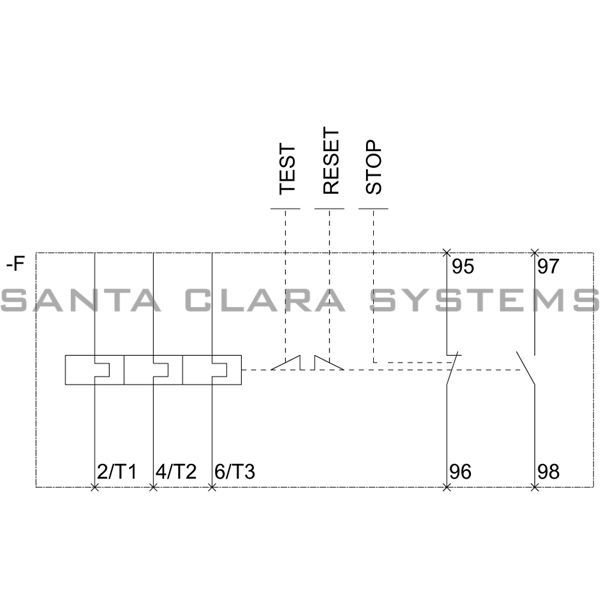Siemens 3RU2126-1GC0 Overload Relay Product Image