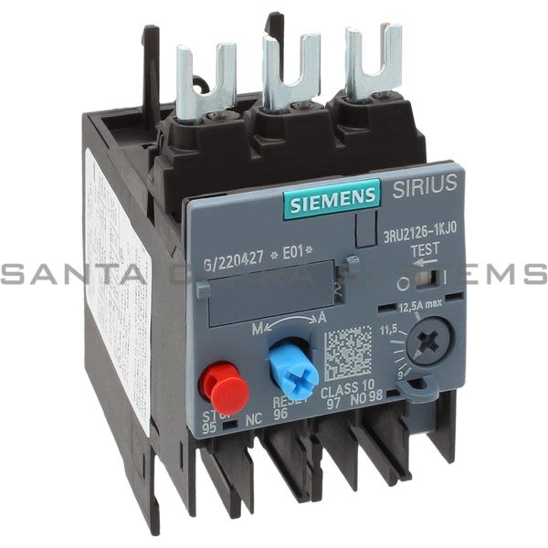 Siemens 3RU2126-1KJ0 Overload Relay | 3RU2126-1KJ0 Product Image
