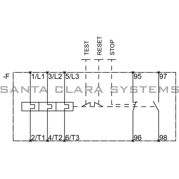 Siemens 3RU2126-4PC1 Overload Relay Product Image