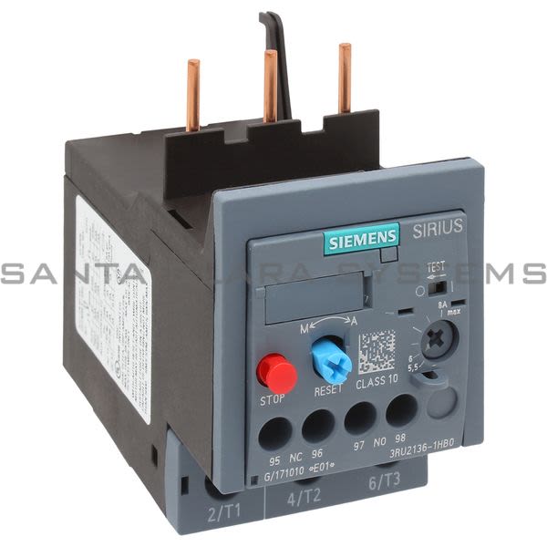 Siemens 3RU2136-1HB0 Overload Relay | 3RU2136-1HB0 Product Image