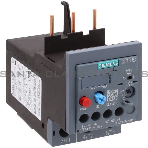 Siemens 3RU2136-1KB0 Overload Relay Product Image