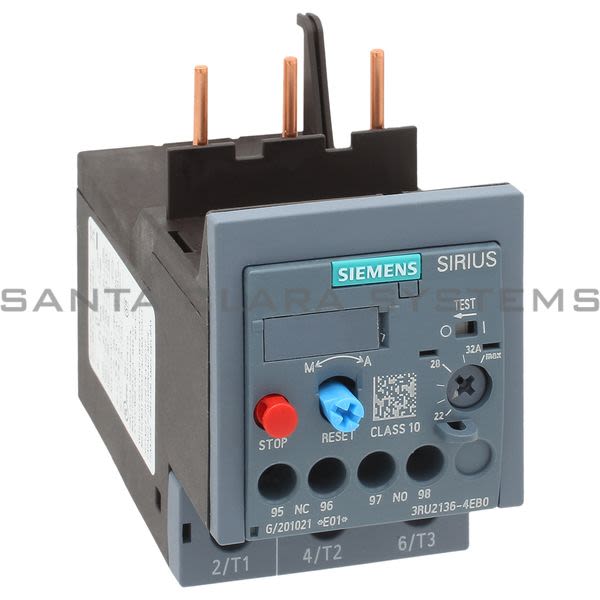 Siemens 3RU2136-4EB0 Overload Relay | 3RU2136-4EB0 Product Image