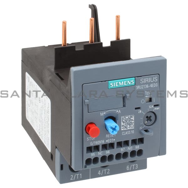 Siemens 3RU2136-4ED0 Overload Relay | 3RU2136-4ED0 Product Image