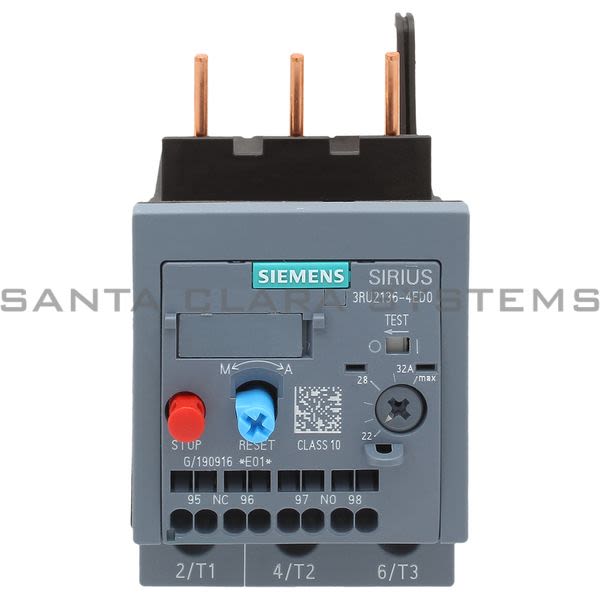 Siemens 3RU2136-4ED0 Overload Relay | 3RU2136-4ED0 Product Image