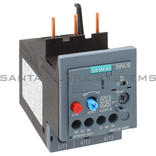 Siemens 3RU2136-4GB0 Overload Relay | 3RU2136-4GB0 Product Image