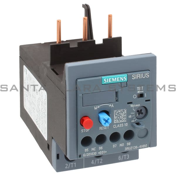Siemens 3RU2136-4HB0 Overload Relay | Sirius | 3RU2136-4HB0 Product Image
