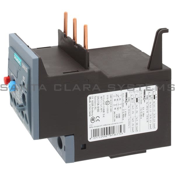Siemens 3RU2136-4HB0 Overload Relay | Sirius | 3RU2136-4HB0 Product Image