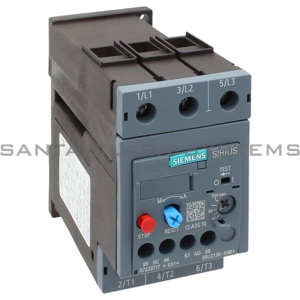 Siemens 3RU2136-4HB1 Overload Relay Product Image
