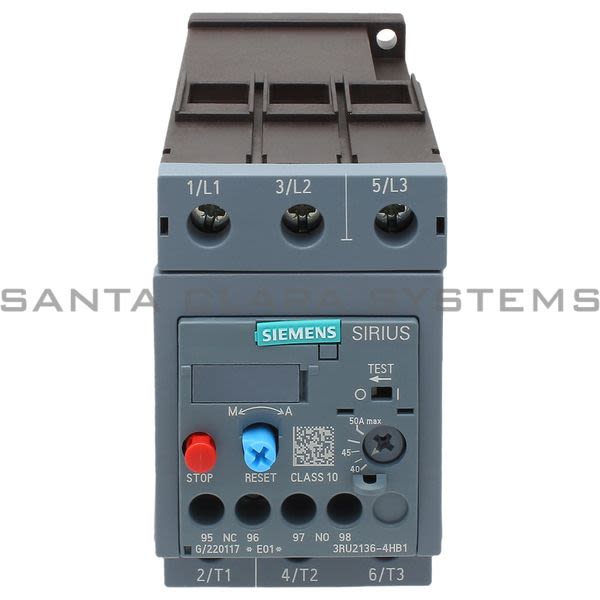 Siemens 3RU2136-4HB1 Overload Relay Product Image