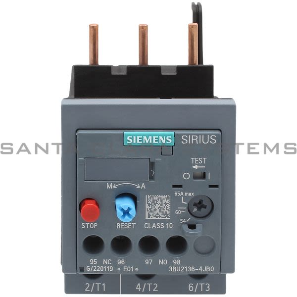 Siemens 3RU2136-4JB0 Overload Relay | Sirius | 3RU2136-4JB0 Product Image