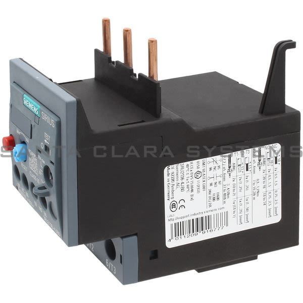 Siemens 3RU2136-4JB0 Overload Relay | Sirius | 3RU2136-4JB0 Product Image