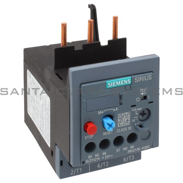 Siemens 3RU2136-4QB0 Overload Relay Product Image