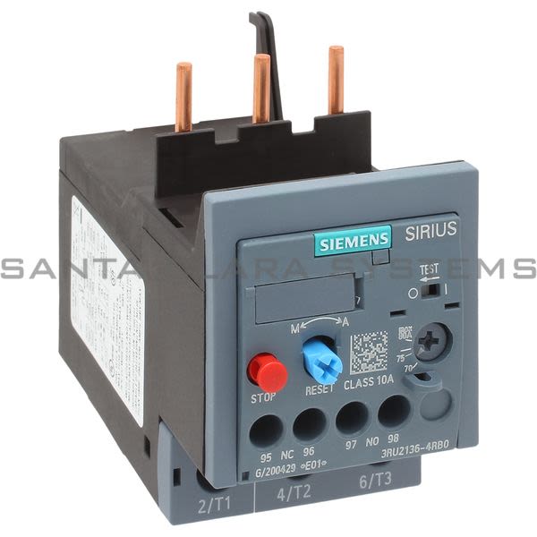Siemens 3RU2136-4RB0 Overload Relay | 3RU2136-4RB0 Product Image