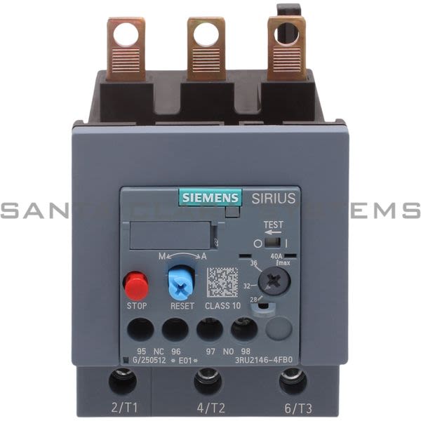 Siemens 3RU2146-4FB0 Overload Relay Product Image