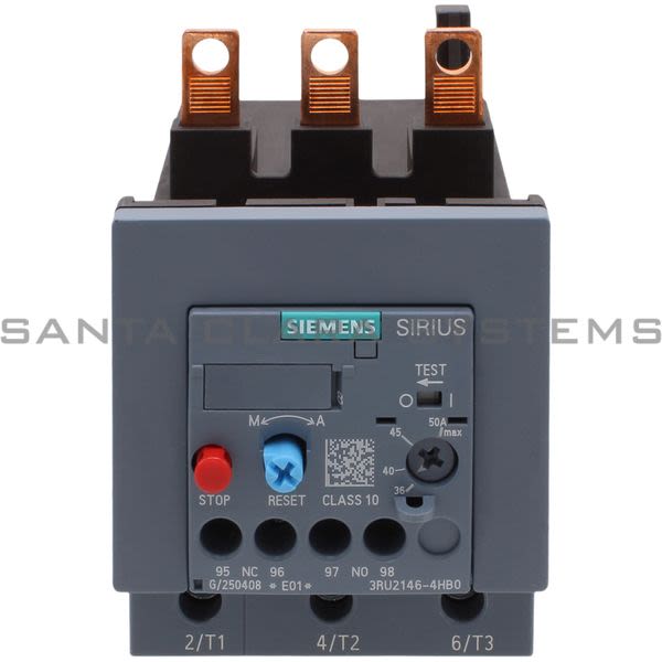 Siemens 3RU2146-4HB0 Overload Relay Product Image