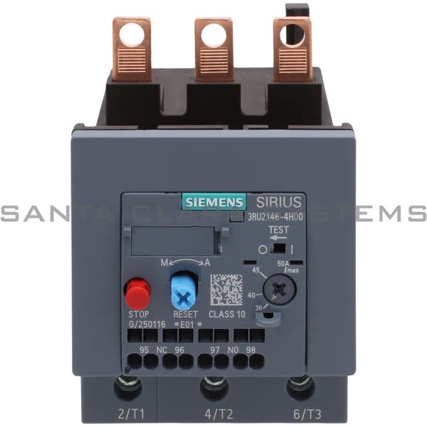 Siemens 3RU2146-4HD0 Overload Relay Product Image