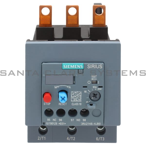 Siemens 3RU2146-4JB0 Overload Relay | Sirius | 3RU2146-4JB0 Product Image