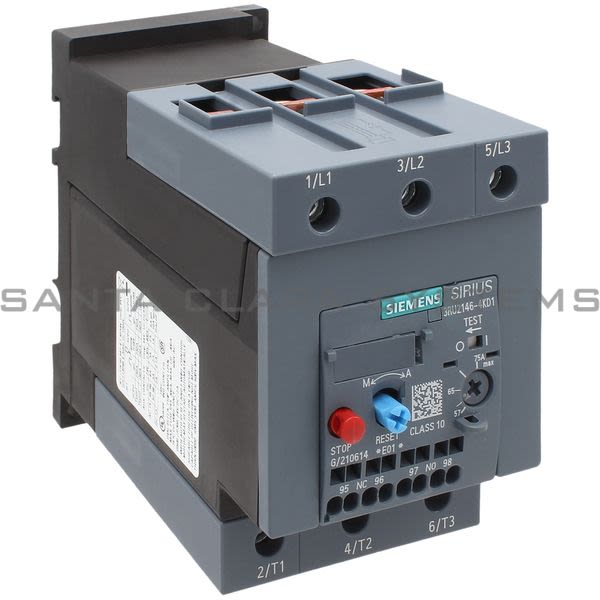 Siemens 3RU2146-4KD1 Overload Relay Product Image